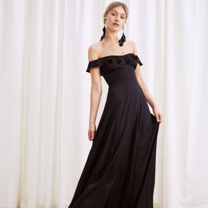 REFORMATION - Verbena Dress - BLACK